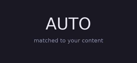 Auto caption style