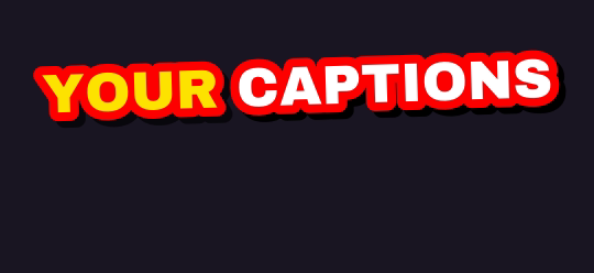 Hype beast caption style